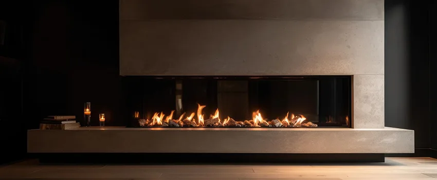 Gas Fireplace Ember Bed Design Services in Navarre, Florida