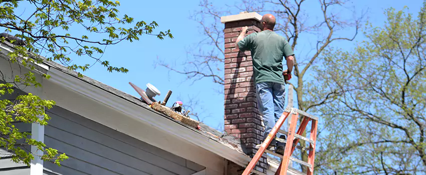 Vinyl and PVC Chimney Flashing Installation in Navarre, FL