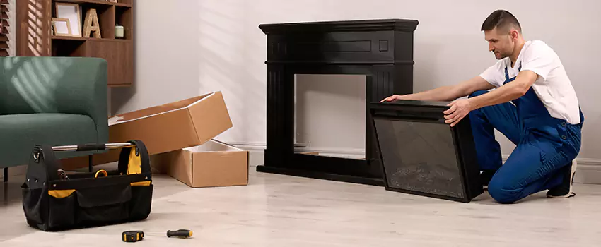 Old Rusted Metal Fireplace Repair And Replacement in Navarre, FL